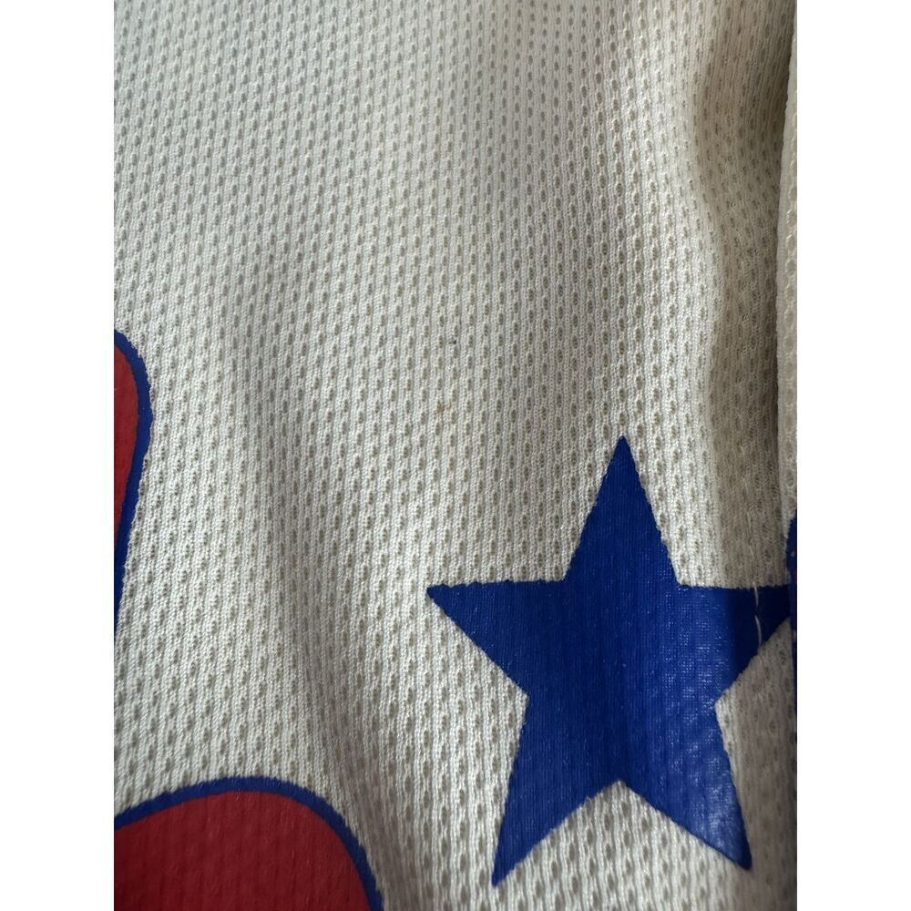 Vintage Philadelphia Phillies Super Rare HOWARD JEEP Y2K Baseball Jersey Sz L - Picture 5 of 5
